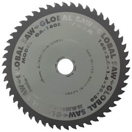 Motoyuki Global Saw GA-160E for Aluminum and Non-Ferrous Metals 6.3 x 0.8 x 0.8 inches (160 x 2.0 x 20 mm) 50P