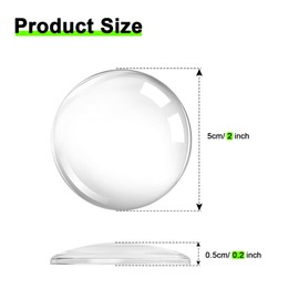 18 PCS Door Knob Stopper for Wall - Clear Strong Self-Adhesive Door Knob Bumpers - Reusable Shock Absorbent Rubber for Home,Office,Kitchen,Furniture