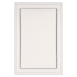 Builders Edge 130120001117 Jumbo Mounting Block 117, Bright White