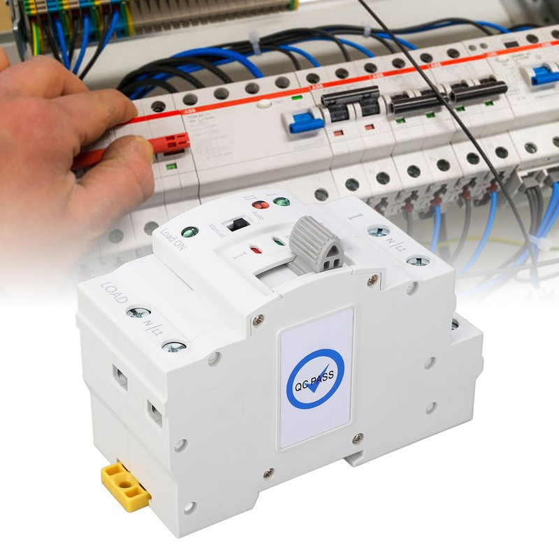 Dual Power Automatic Transfer Switch 2P 63A Millisecond Switching Power