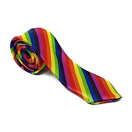 WS UK Adults Regular Tie for Men [Rainbow]