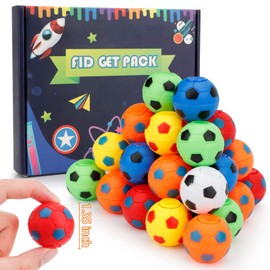 36PCS Fidget Spinner Soccer Ball Toy for Kids Adults, Stress Ball Gyro Hand Spinner, Handheld Desk Toy for Stress Relief, Easter Birthday Goodie Bag Stocking Stuffer, Classroom Party Favor Prize
