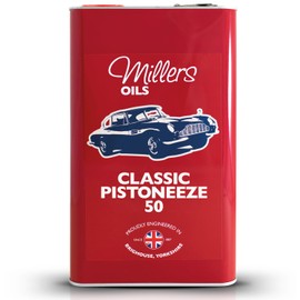 Classic Pistoneeze P50 Low Detergent SAE 50 Motor Oil, 5 liters