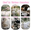 KKJIAF 1 Pack 108Inch Round Table Cloth, Light Pink Tablecloth