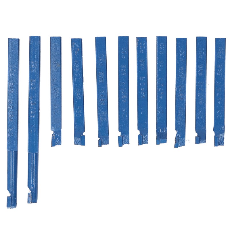 11Pcs Carbide Lathe Tool Set DIN Standard Turning Tools Replacement