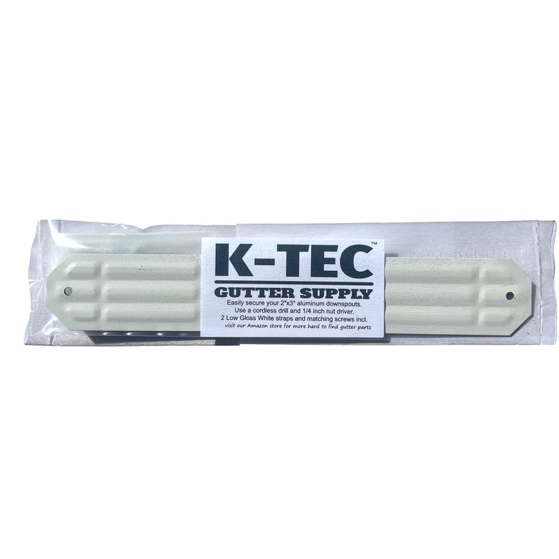 K-TEC Downspout Strap for 2 inch x 3 inch Aluminum