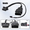 Shtuomoland Security Gate Bypass OBD2 Cable Compatible with Dodge Ram