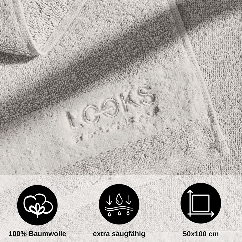 LOOKS By Wolfgang Joop Hand Towel, 50 x 100 cm,
