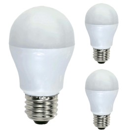 Diodesy- A15 LED Pink Light Bulb 5W 140 Lumen E26 Medium Screw Base for Party Decoration Holiday Lighting Small Light Bulb 120V White Finish Turns Pink When Lit Pack of 3