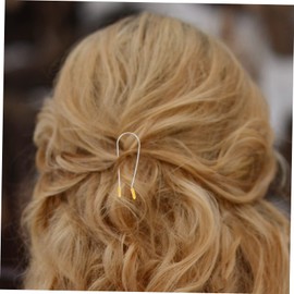 WOONEKY 20Pcs U Shaped Hot Roller Clips for Hair Curling Compatible with Hot Rollers DIY for Natural Hair Maintain Healthy Curls