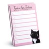 2pcs Funny Black Cat Sticky Notes to Do List Pads