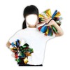 Artec 002868 Hand Free Cheer Pom Pom Gold (Pack of