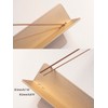 Incense Burner Stick Holder with 2 Holes, Aluminum Alloy Ash