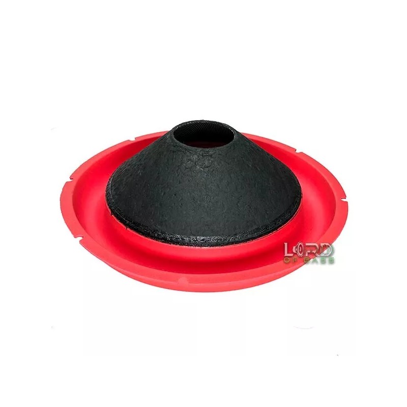 Lord of Bass 15" Mega Roll Subwoofer Speaker Cone Red