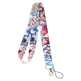 Darling in The Franxx Anime 17.5" Neck Lanyard Keychain Holder ID Badge Mobile Phone Pin Strap by Pinstant