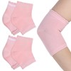 2 Pairs Elbow Protector, Elbow Moisturizing Sleeve Heel Gel Cover