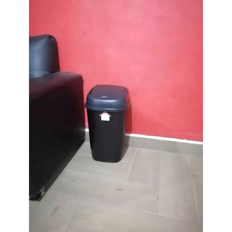 Torosqui Bote De Basura Mediano Con Tapa De Balancin