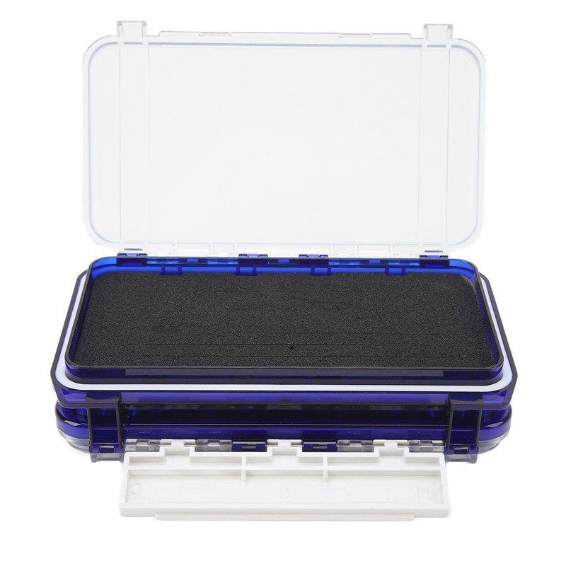 Fishing Lure Box Double Sided Detachable Transparent Waterproof Multi Purpose