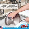 Stainless Steel Wool Scourer -Jumbo Sized- 12 Pack, 35 Grams,
