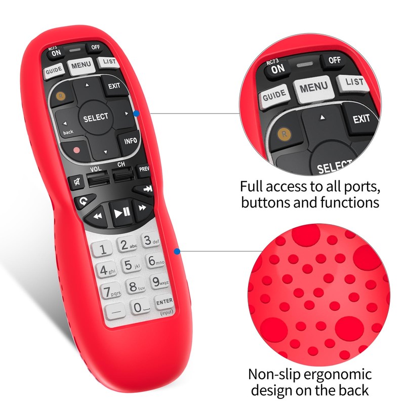 Case for DirecTV RC73 Remote Control, Remote Cover Compatible with