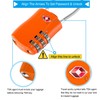 [Pack of 2] TSA Luggage Locks, Diyife 3-Digit Security Lock,