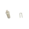 HomeAmore 12 Tilt Rod Louvers Staples + 12 Spring Loaded
