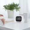 CLSSLVVBN Digital Display Vibration Bed Clock for Student Dormitory with