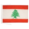 Lebanon Flag 18'' x 12'' cords