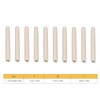 10pcs Hearing Aid Receiver Tubing Professional FKM Hearing Aid Straight