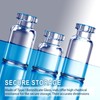 Sterile Empty Vials with Separate Rubber Stopper and Burr-Free Aluminum