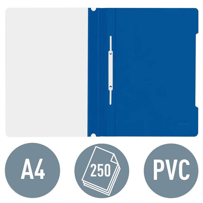 Leitz A4 Standard Plastic File, 30 Percent Pre-Consumer Recycled Plastic,