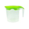 1 Liter Plastic Jug with Lid for Water Fruit Juices