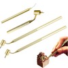 Shimmerz 4-Piece Fluid Writer Pen Set, 0.3 mm/0.4 mm/0.5 mm/0.7
