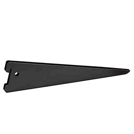 Element System U-Bar T 170 mm Black Matt with Hole Classic 50 Console 10201-00070 for Wall Rail 2-Row Shelf Rail