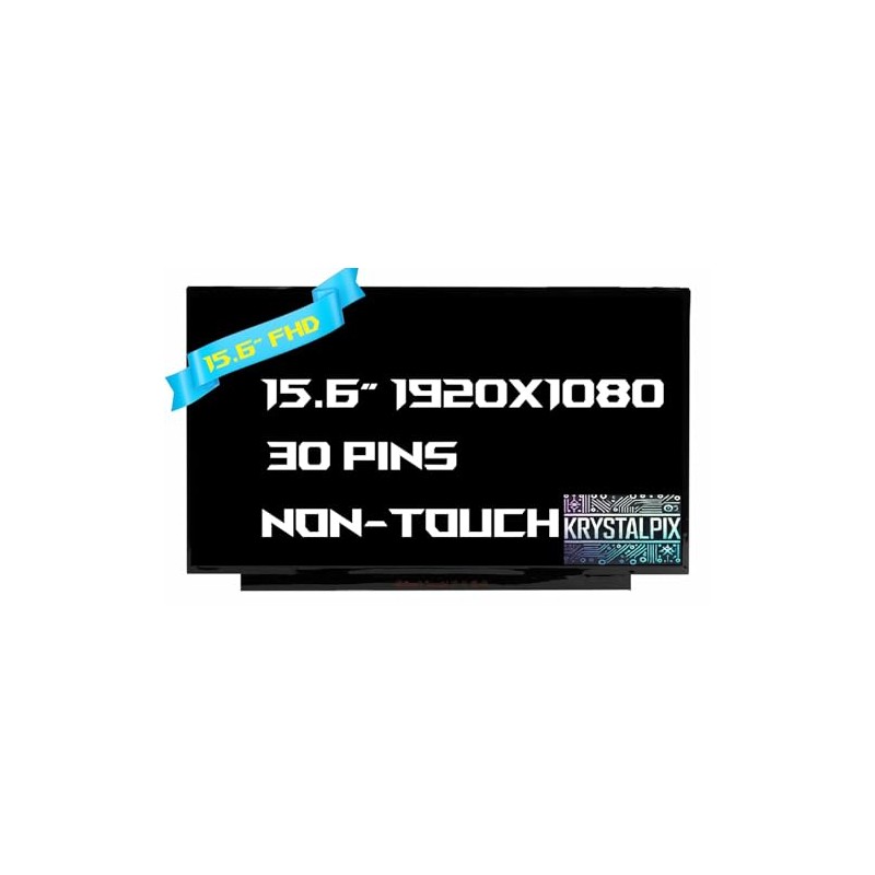 New KrystalPix LCD Display FITS- Replacement Panel XCX -156XFPB00800 V3