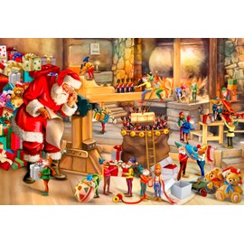 WOODEN.CITY XM 750-0049-XL Puzzle, Blue/Purple