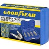 Goodyear 4pc Spark Plug Socket Set - Durable Chrome Vanadium