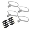4pcs Propeller Protector 2 Pairs 4726F Black Propeller Fit for