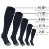 QBK - Calcetines de béisbol para niños pequeños y niñas,