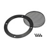 sourcing map 2pcs 5" Speaker Grill Mesh Decorative Circle Woofer