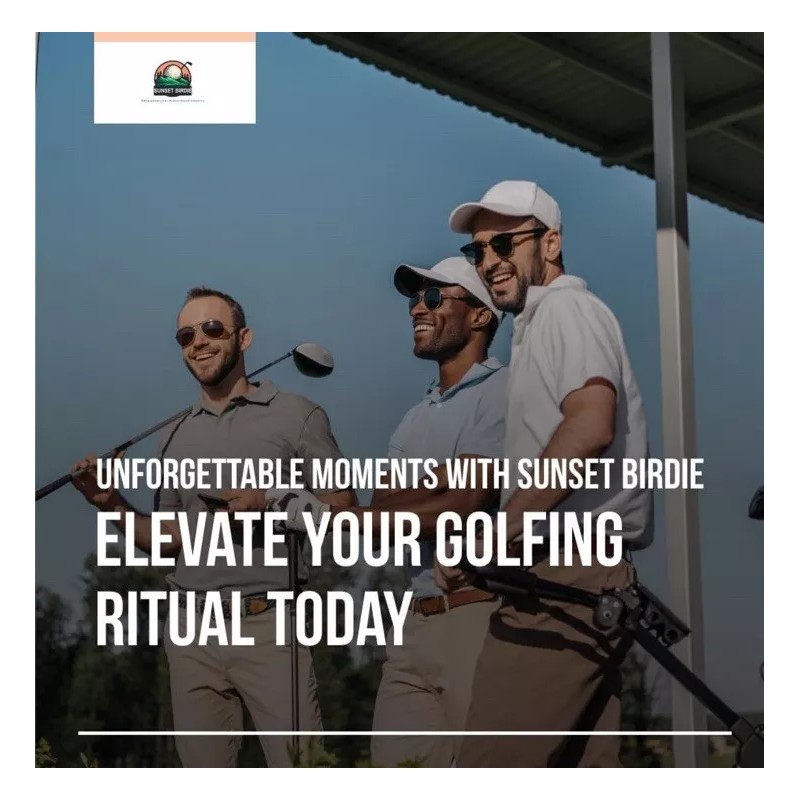 Sunset Birdie - 250 Pack Wood Golf Tees in Bulk