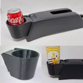 Gregparts LLC Cup Holder - 1992-1995 Honda Civic Handbrake Console arm rest delete trim 93 94
