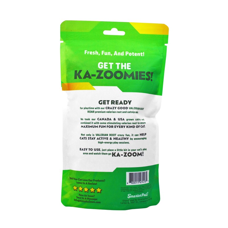 KITTY KA-ZOOM Valerian Root Roar - Catnip & Valerian Root