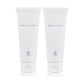 Fleuri Mineral Clay Foam, Facial Cleansing, Foam Cleansing Foam, Pore Prevention (Set of 2)