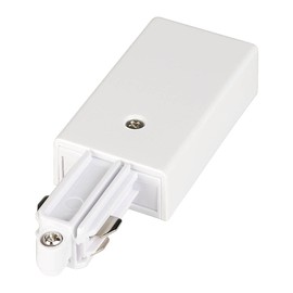 SLV Feeder for Single Phase HV-busbar, Mounted Version White, grounding rechts, Metal