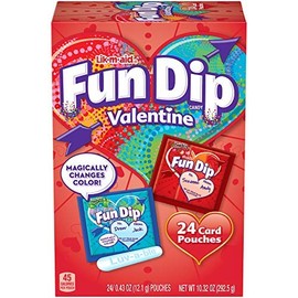 LIK-M-AID Fun Dip Valentine Candy and Card Kit, 10.32 Ounce - 2 pack