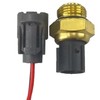 Radiator Coolant Fan Switch 37760-P00-003 with Connector Pigtail Harness, Water