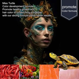 Bubble Magus TFloating Turtle Food, All Natural Ingredients, Wild Sword Prawn, Calcium Vitamin D Enriched for Picky Aquatic Baby Turtles, Baby Turtle Nutri Stick (5 Ounce, Turtle Girl)