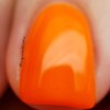 Neon (Ne) Orange Nail Polish - Atomic Polish