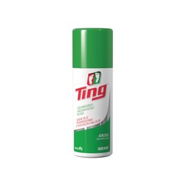 Ting Aerosol, Antimicótico para pie de atleta, fácil de llevar, 80 g                                                                                  